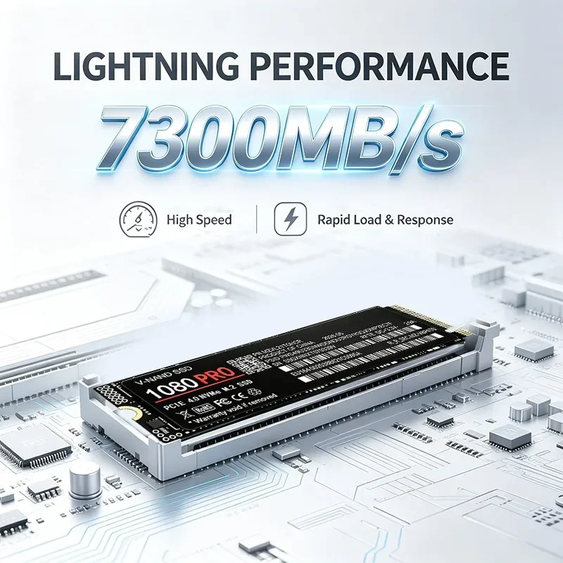M.2 Nvme 4Tb Pcie 4.0 Ssd - Disque SSD interne 1080PRO M.2 NVMe