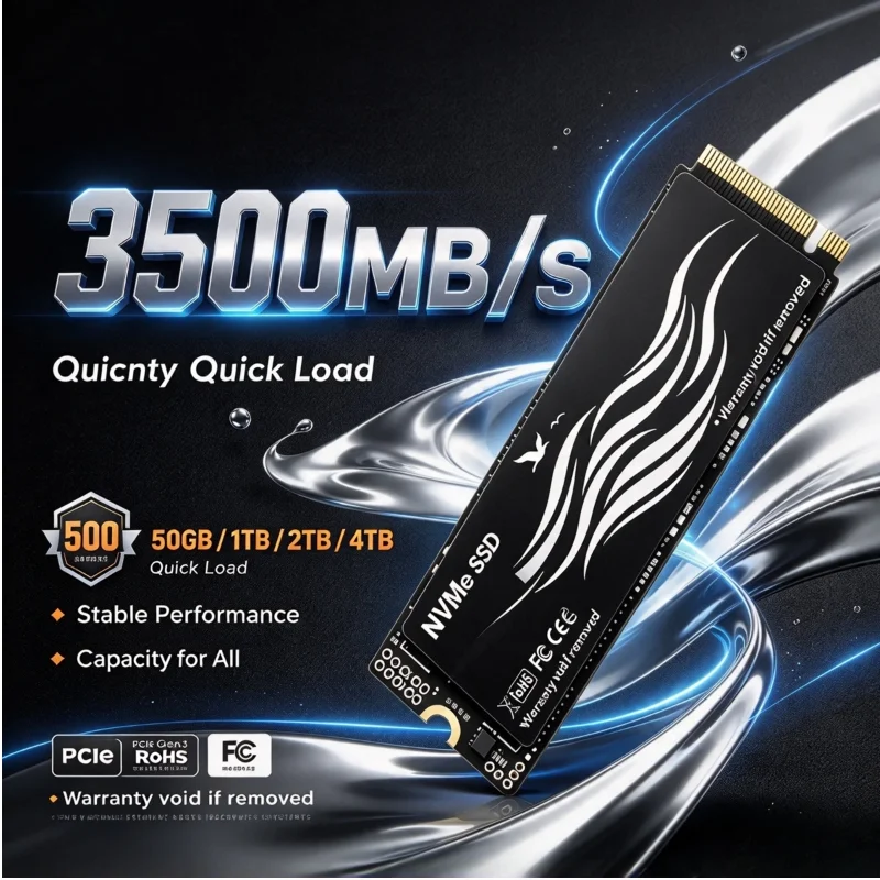 M.2 Nvme 4Tb Pcie 4.0 Ssd - Disque dur SSD interne M.2 NVMe