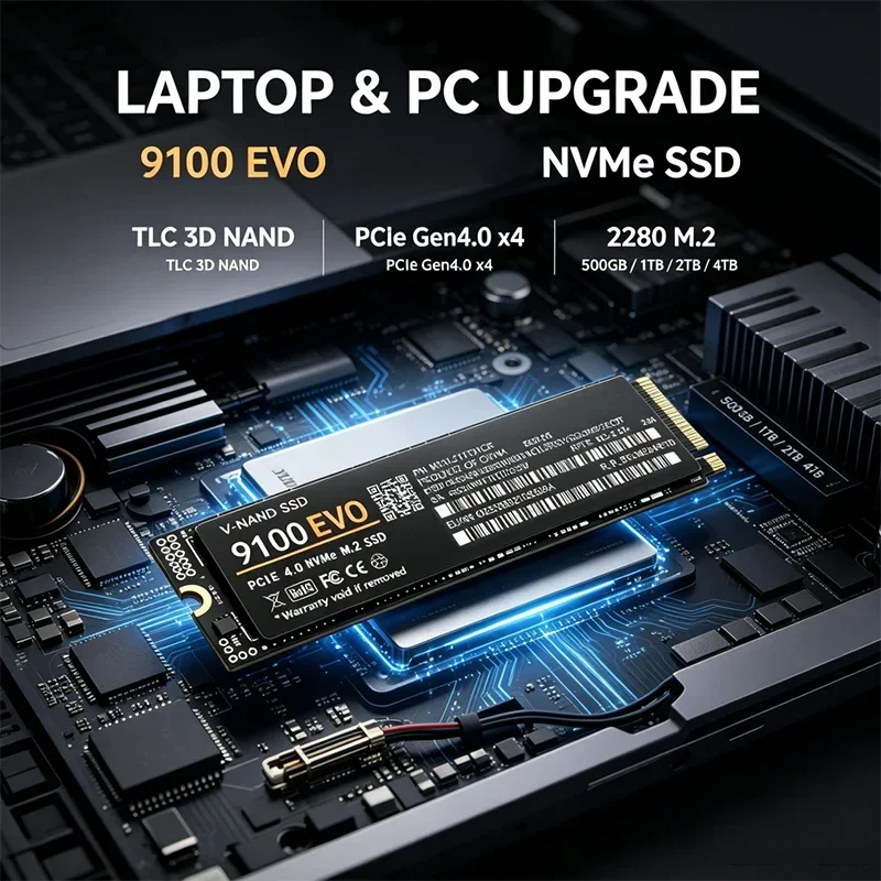 SSD 500 Go 1 To 2 To 4 To 9100 - M.2 Nvme 4Tb Pcie 4.0 Ssd avis et prix