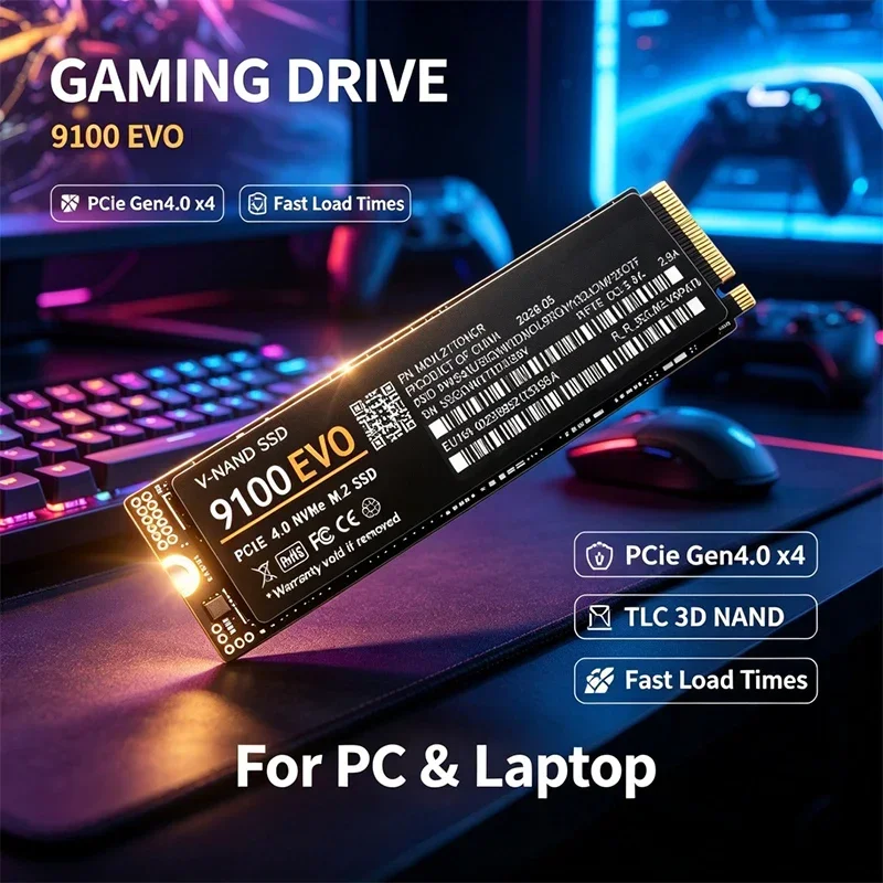 SSD 500 Go 1 To 2 To 4 To 9100 - M.2 Nvme 4Tb Pcie 4.0 Ssd avis et prix