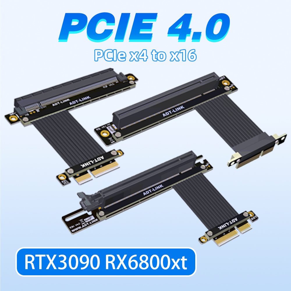 Double tension, 90 pouces, 4.0 - Pcie 4.0 X16 Riser Cable 90 Degree avis et prix