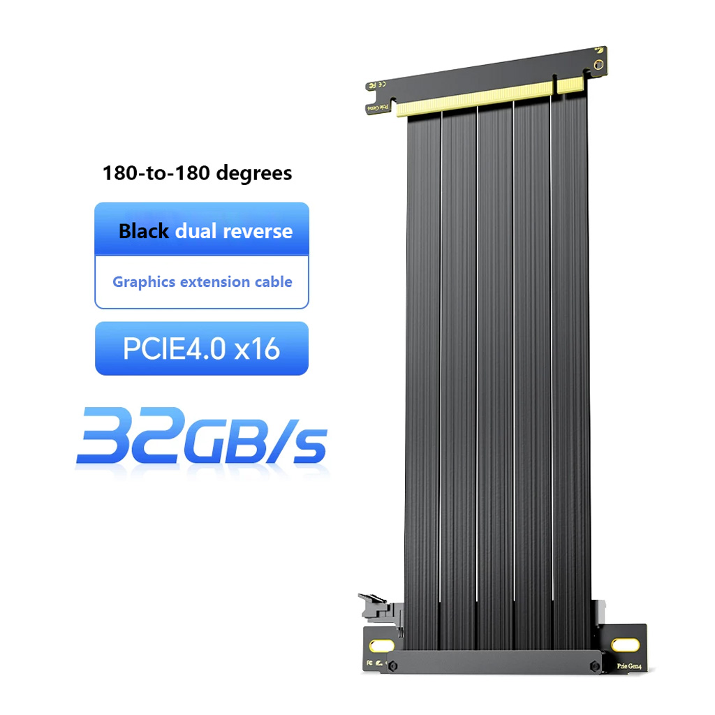 Câble de rallonge PCIe 3.0 / 4 - Pcie 4.0 X16 Riser Cable 90 Degree avis et prix