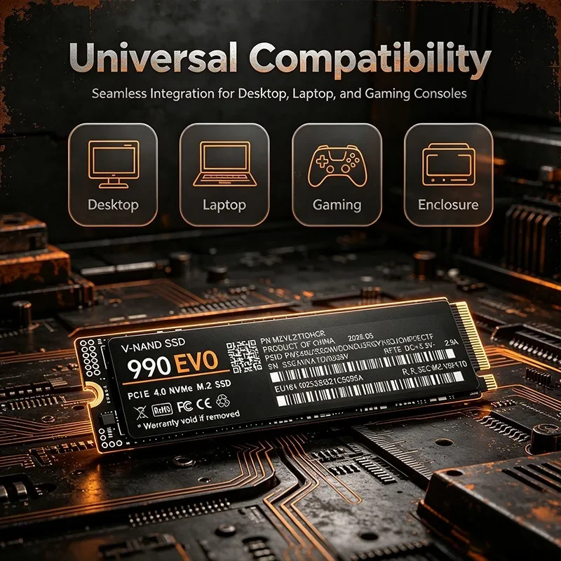 Disque SSD interne 990 EVO NVM - M.2 Nvme 4Tb Pcie 4.0 Ssd avis et prix