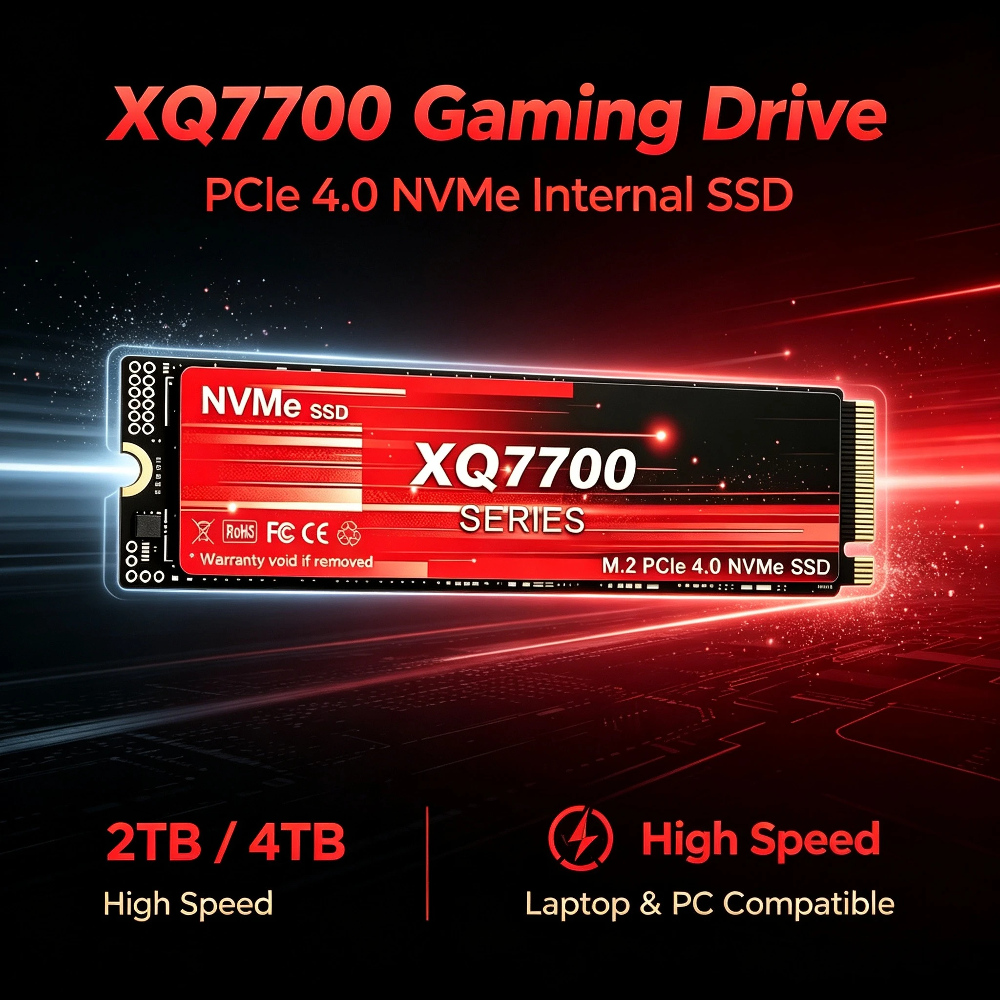 XQ7700 2TB 4TB SSD M.2 NVMe Di - M.2 Nvme 4Tb Pcie 4.0 Ssd avis et prix