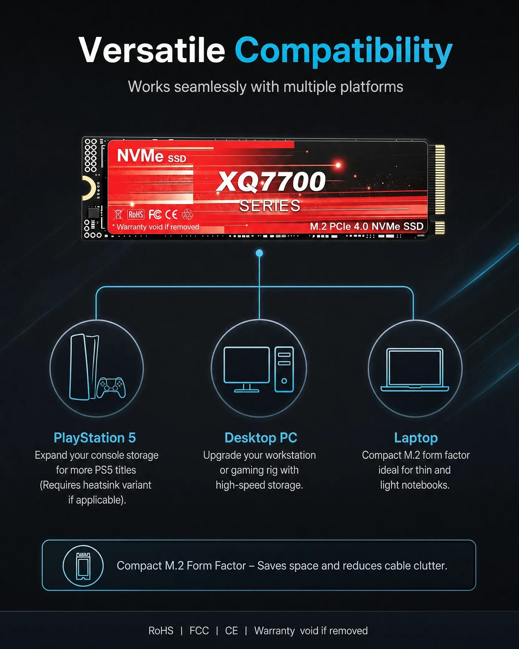 XQ7700 2TB 4TB SSD M.2 NVMe Di - M.2 Nvme 4Tb Pcie 4.0 Ssd avis et prix