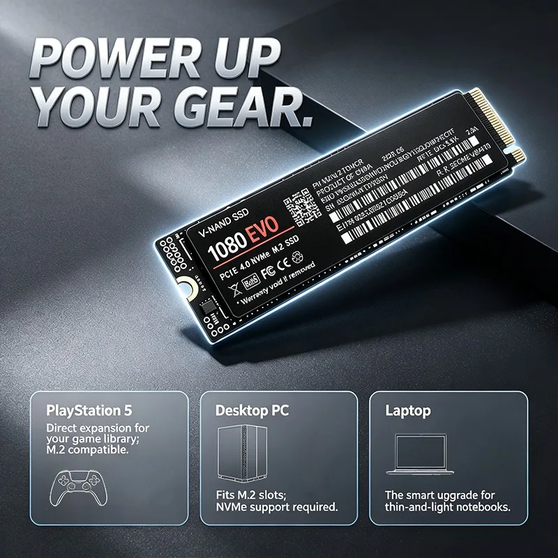 2026 NOUVEAU 1080 EVO M.2 NVMe - M.2 Nvme 4Tb Pcie 4.0 Ssd avis et prix